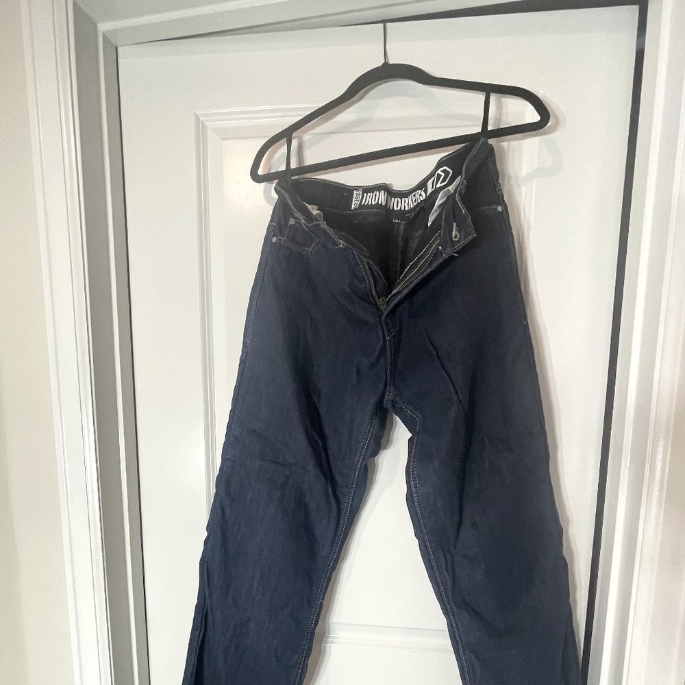 NWOT protective Armor 10938 Men's Iron Workers Motorcycle Jeans size 32